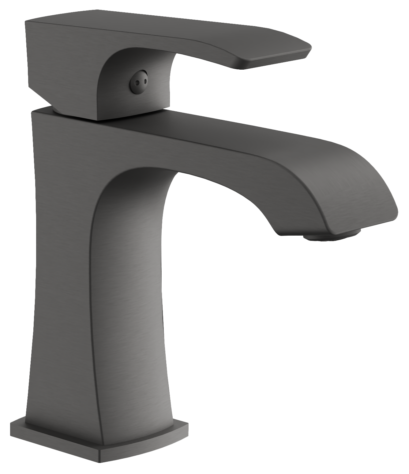 Смеситель для раковины, оружейная сталь, B10507-3