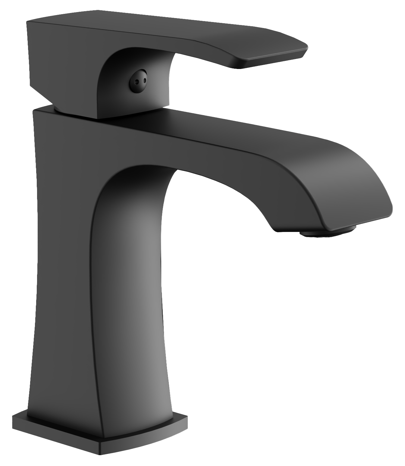 Смеситель для раковины, черный, B10507-7