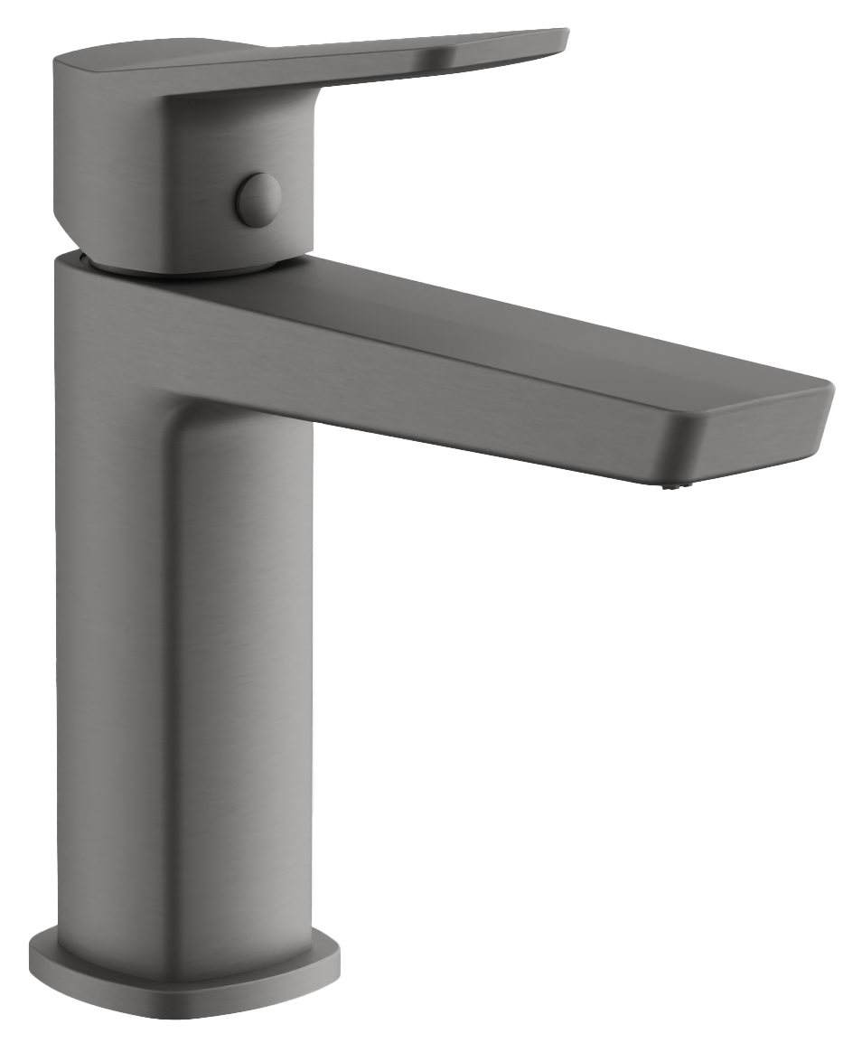 Смеситель для раковины, оружейная сталь, B10715-3