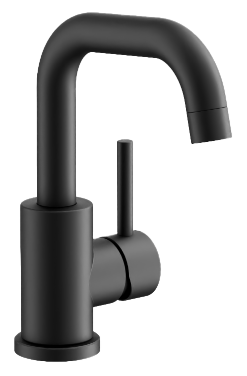 Смеситель для раковины, черный, B10810-7