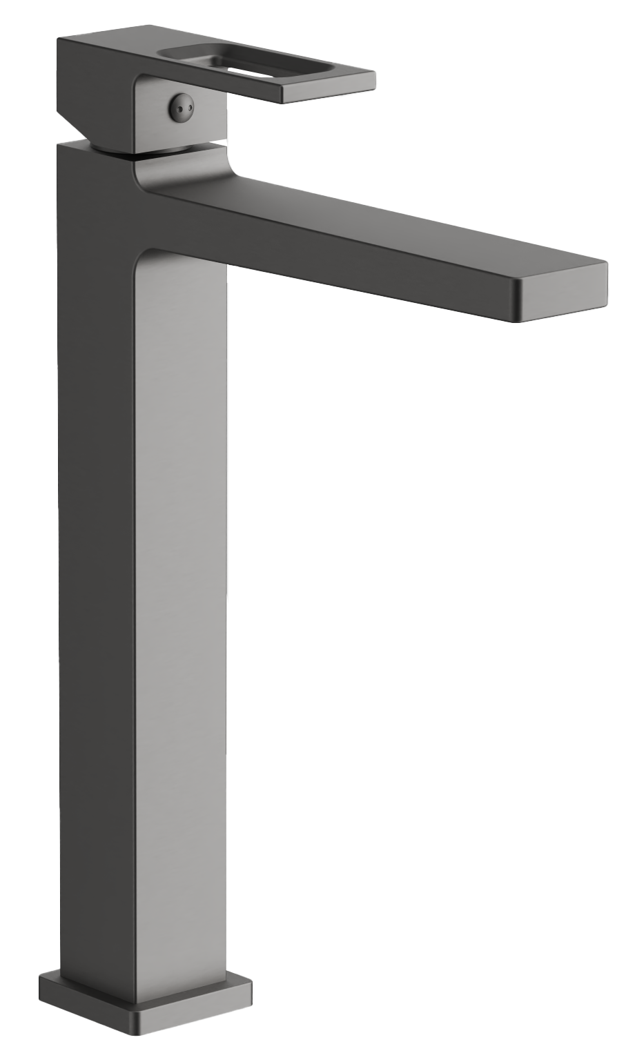 Смеситель для раковины-чаши, высокий, оружейная сталь, B11658-3