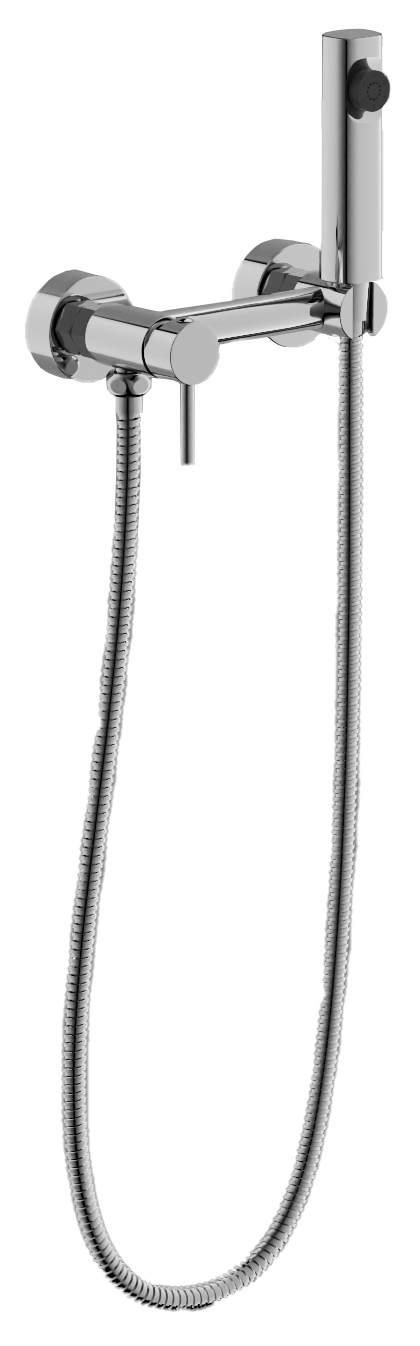 Смеситель гигиенический, с гигиенической лейкой, хром, B55803