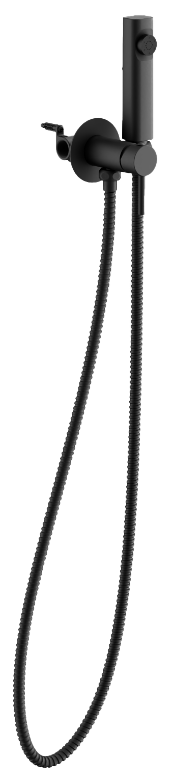 Смеситель гигиенический, с гигиенической лейкой, черный, B55804-7