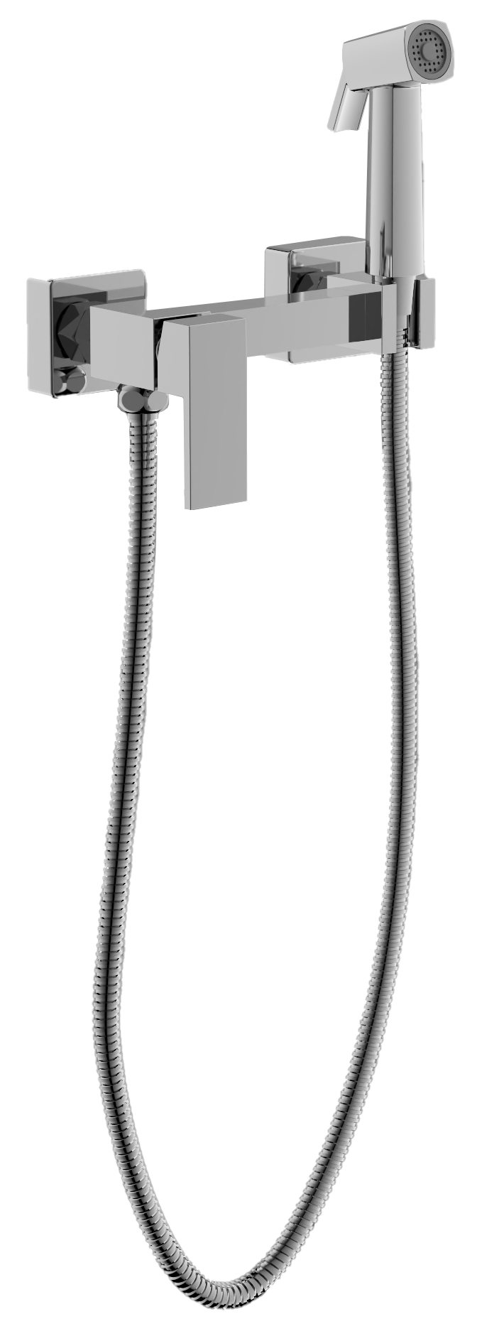 Смеситель гигиенический, с гигиенической лейкой, хром, B55806