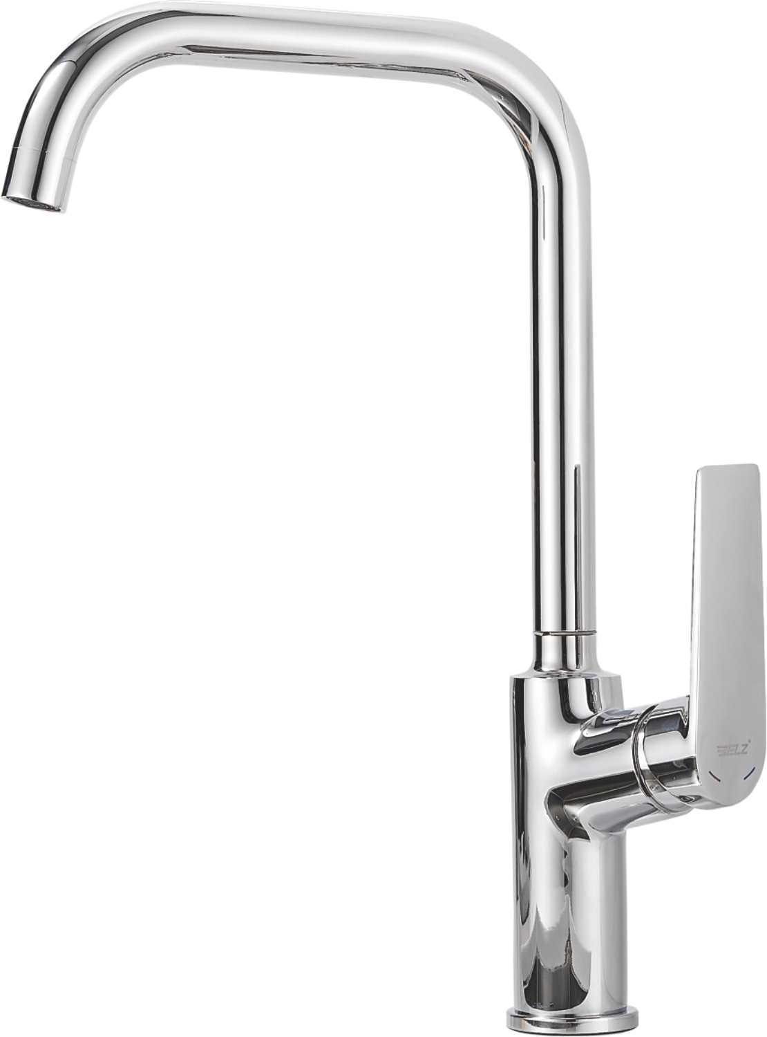 Смеситель для кухни, поворотный излив, хром, B70533