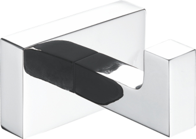 Крючок, одинарный, хром, B90205-1