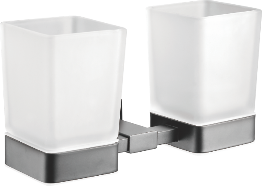 Стакан, двойной, оружейная сталь, B90408