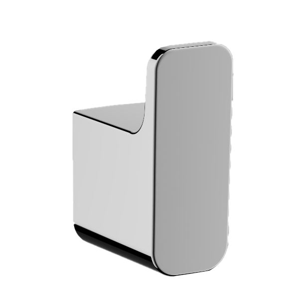 Крючок, одинарный, хром, B90605-1