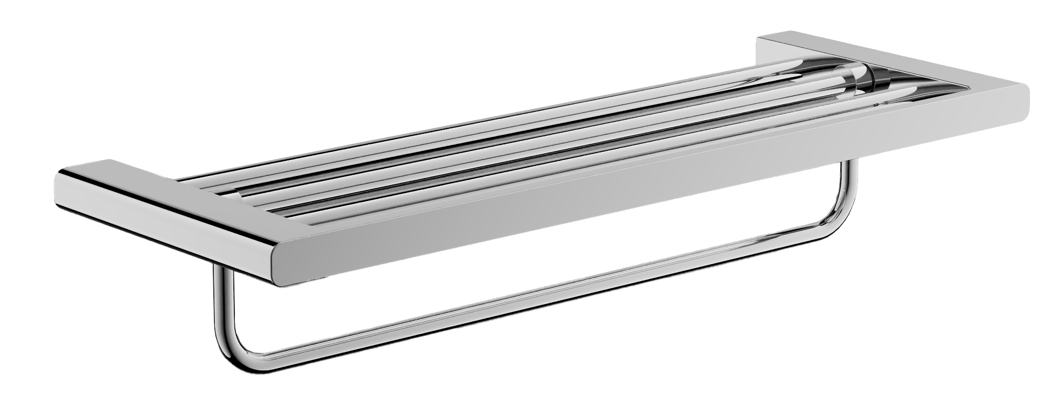 Полка для полотенец, хром, B90624