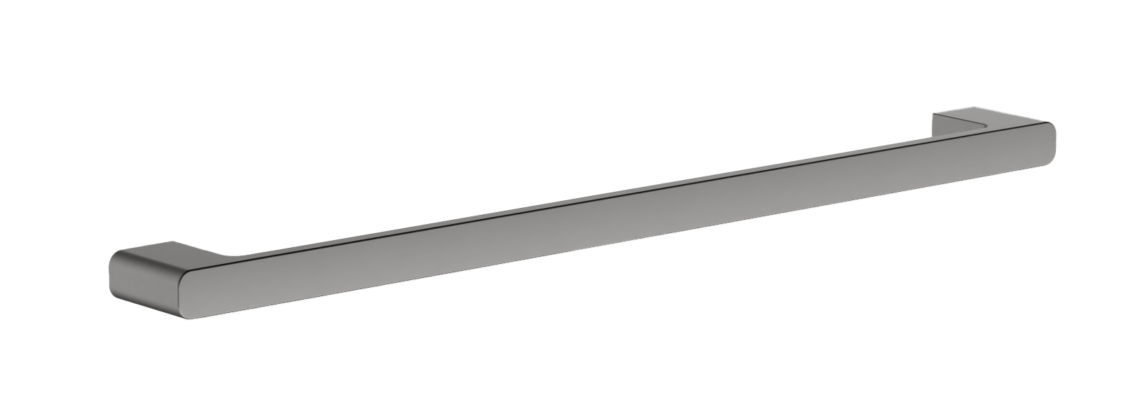 Держатель для полотенец, одинарный, оружейная сталь, B90701