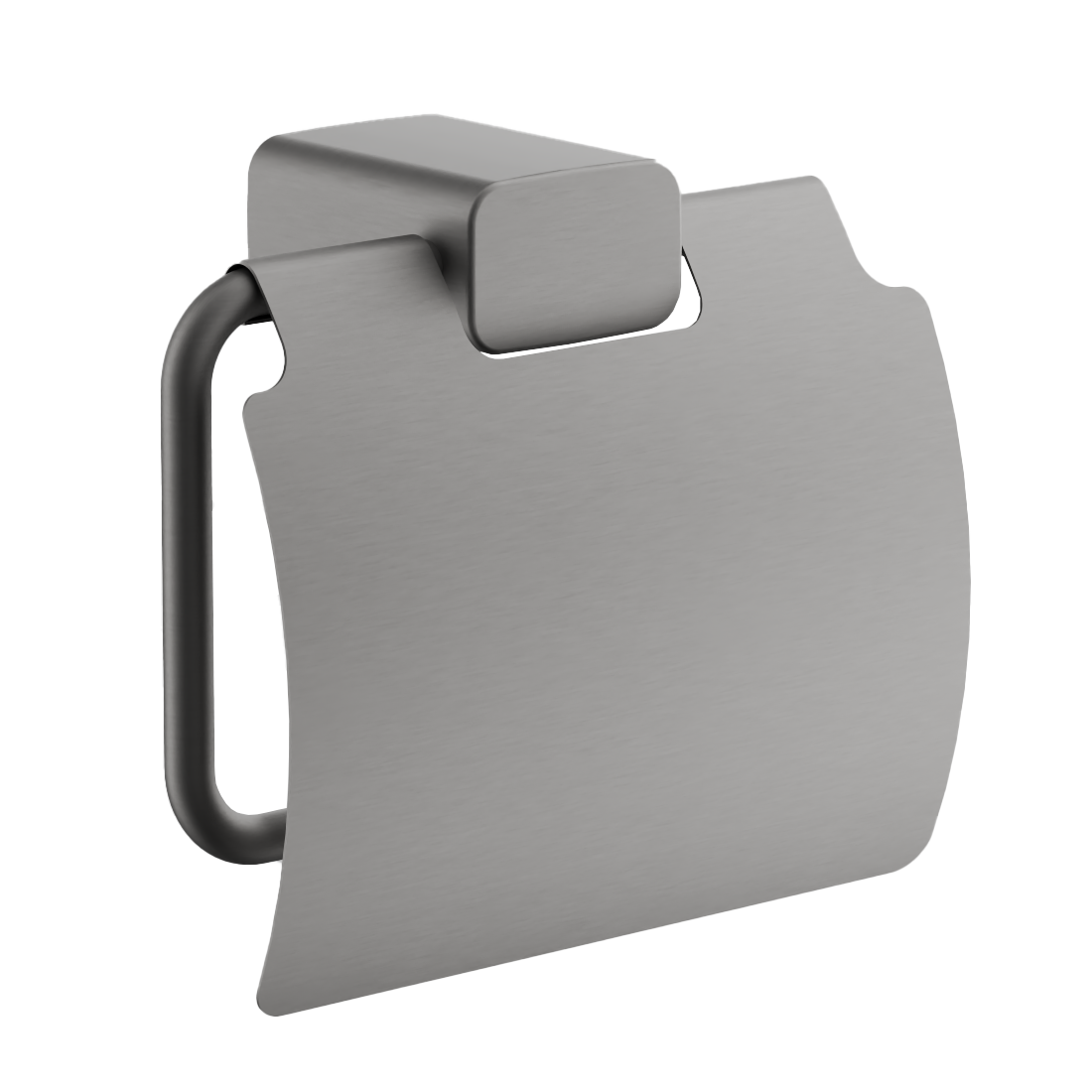 Держатель для туалетной бумаги, оружейная сталь, B90703
