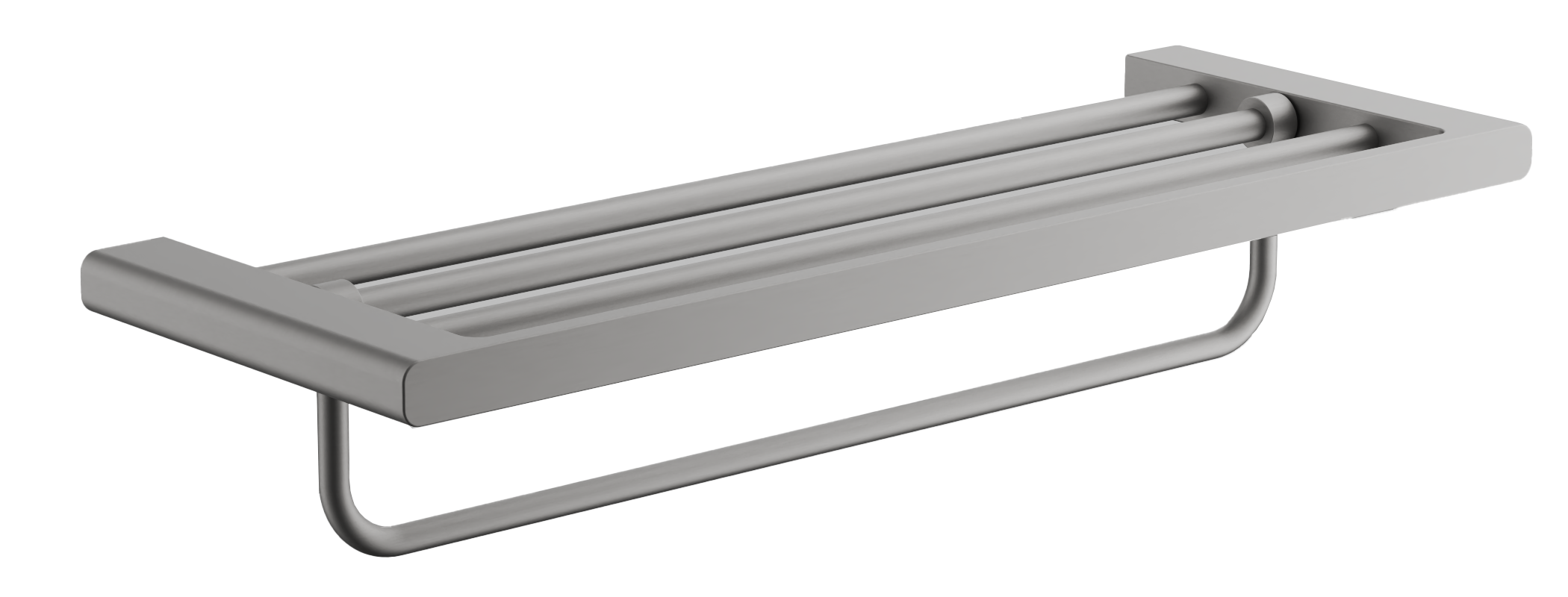 Полка для полотенец, оружейная сталь, B90724