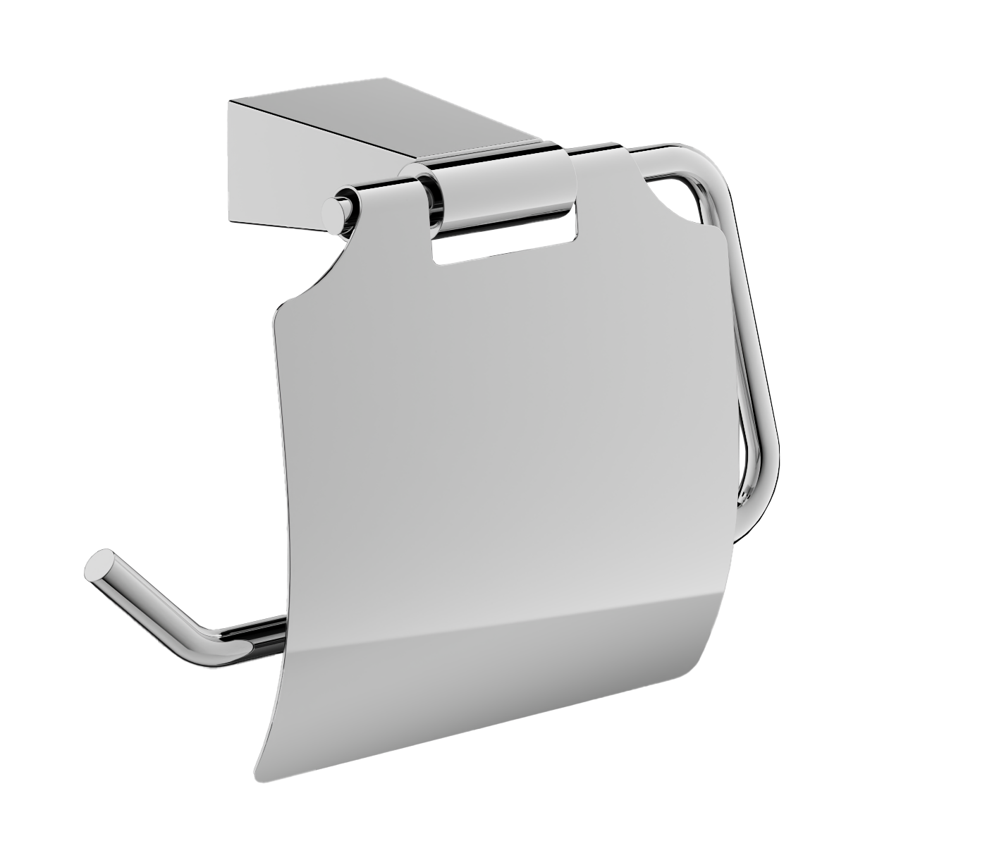 Держатель для туалетной бумаги, хром, B91103
