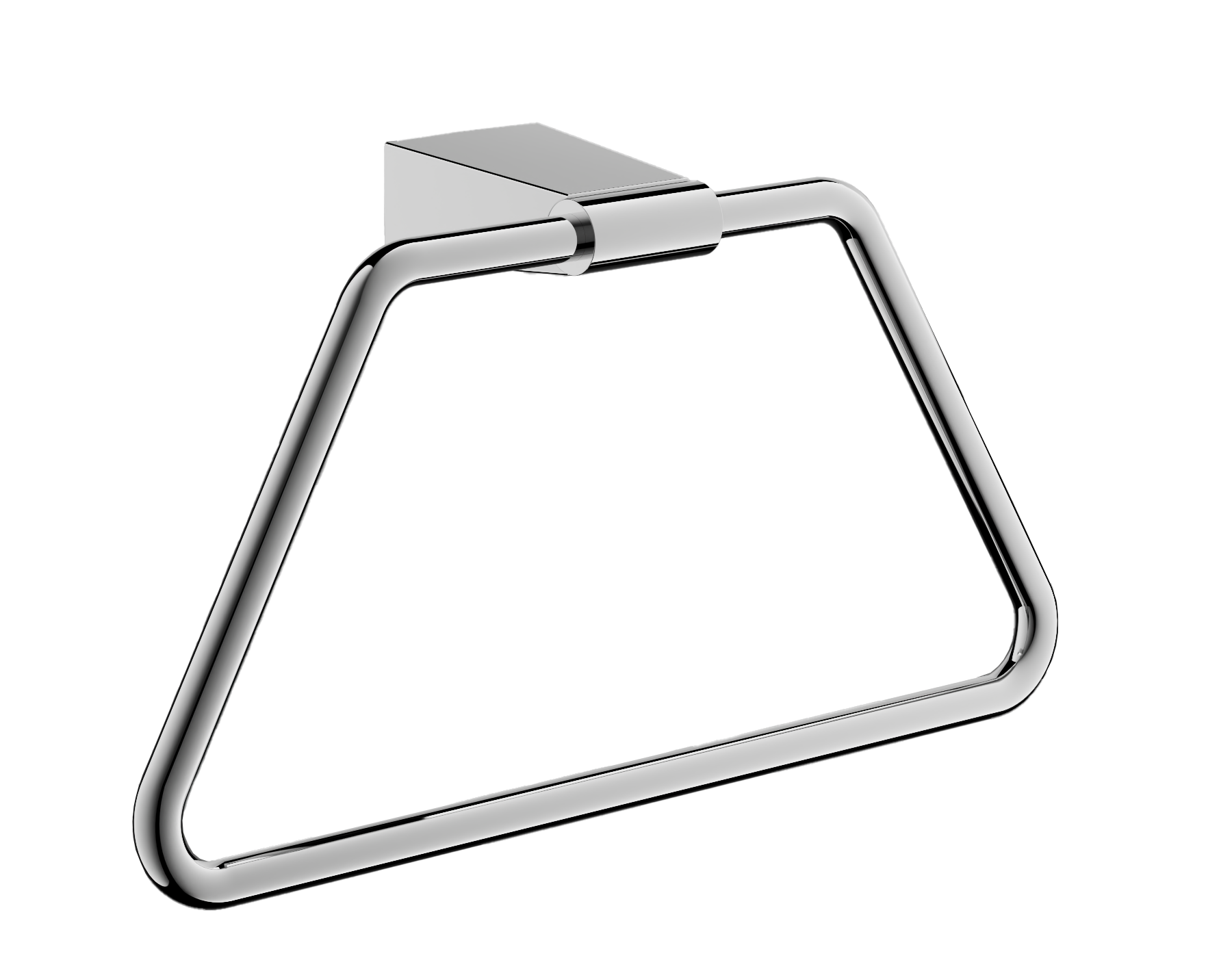 Держатель для полотенец, трапеция, хром, B91104