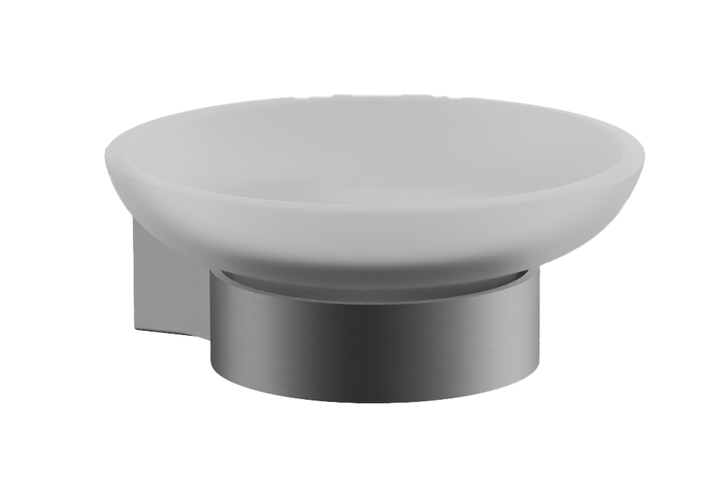 Мыльница, стеклянная, оружейная сталь, B91202