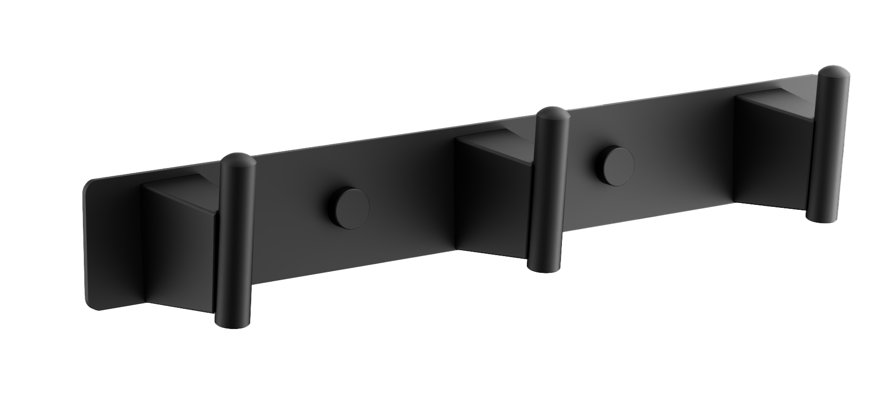 Планка с крючками, (3), черный, B91415-3