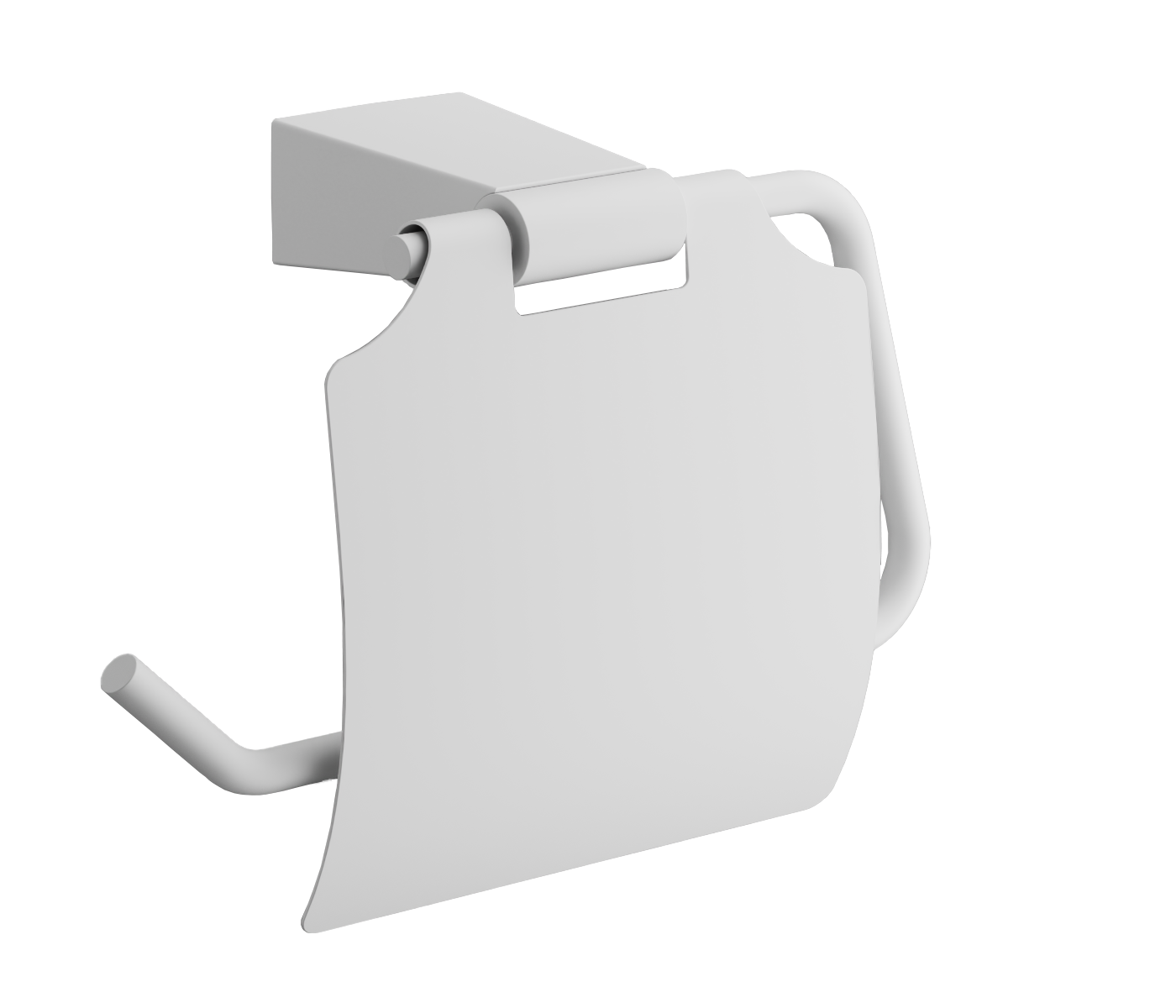 Держатель для туалетной бумаги, белый, B91503