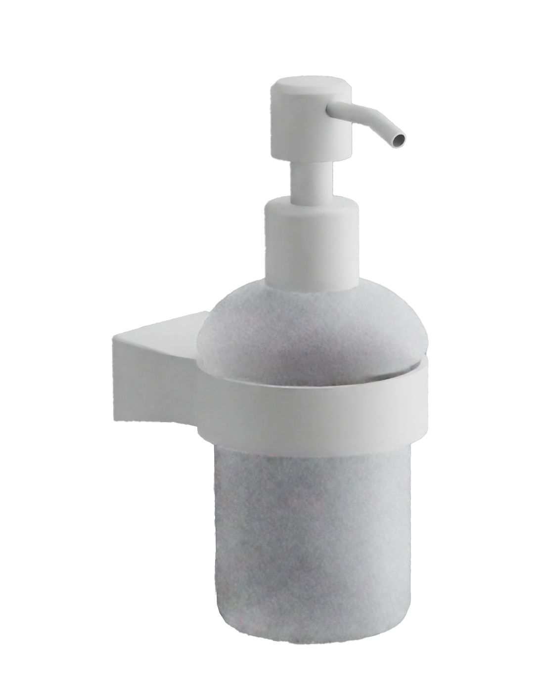 Дозатор, стеклянный, белый, B91527