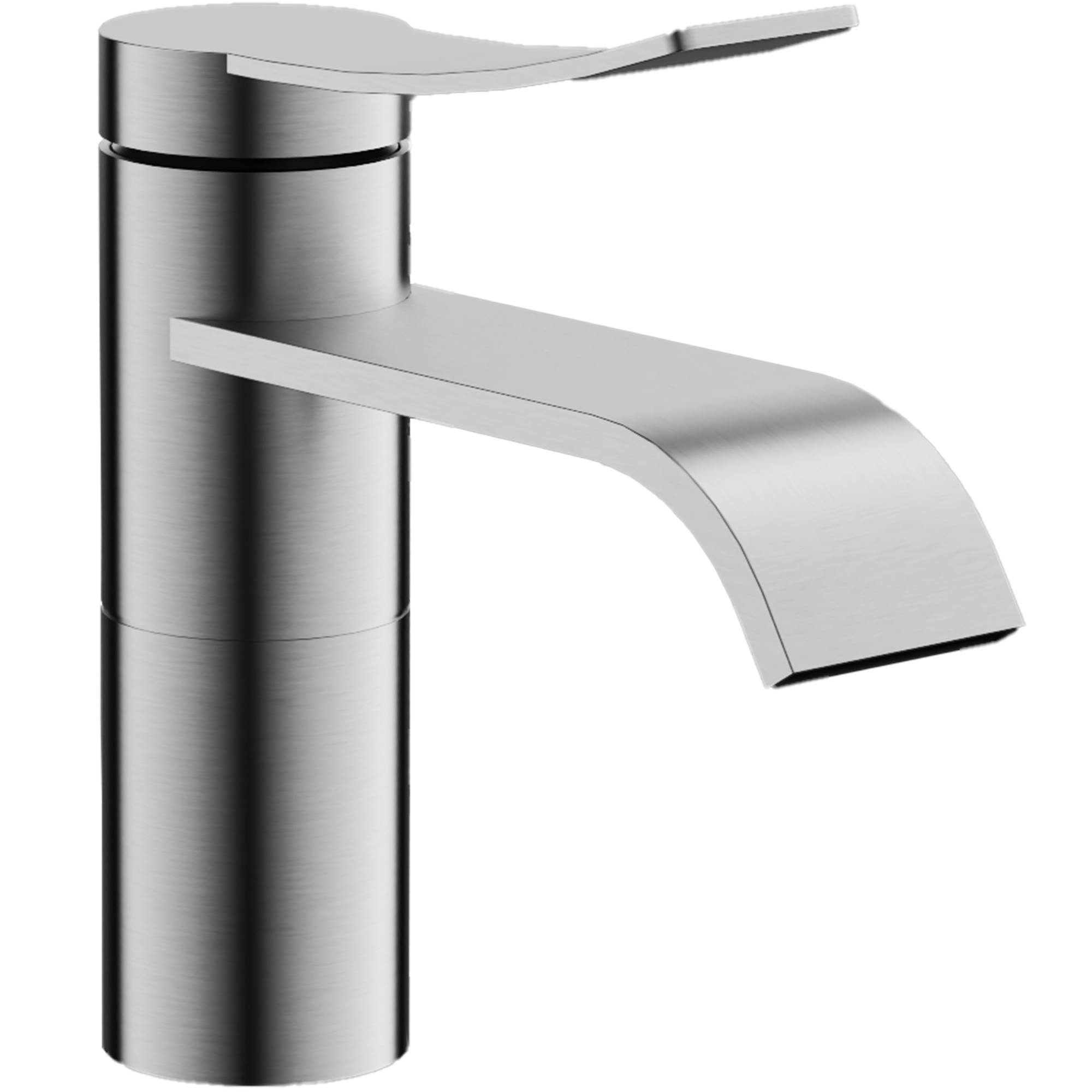 Смеситель для раковины, сатин, нержавеющая сталь, B10812-1